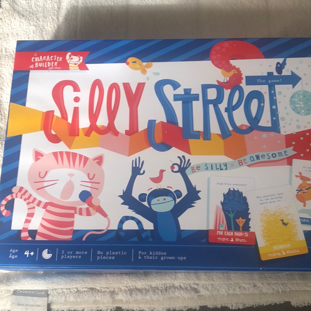 AS IS - Silly Street board game
